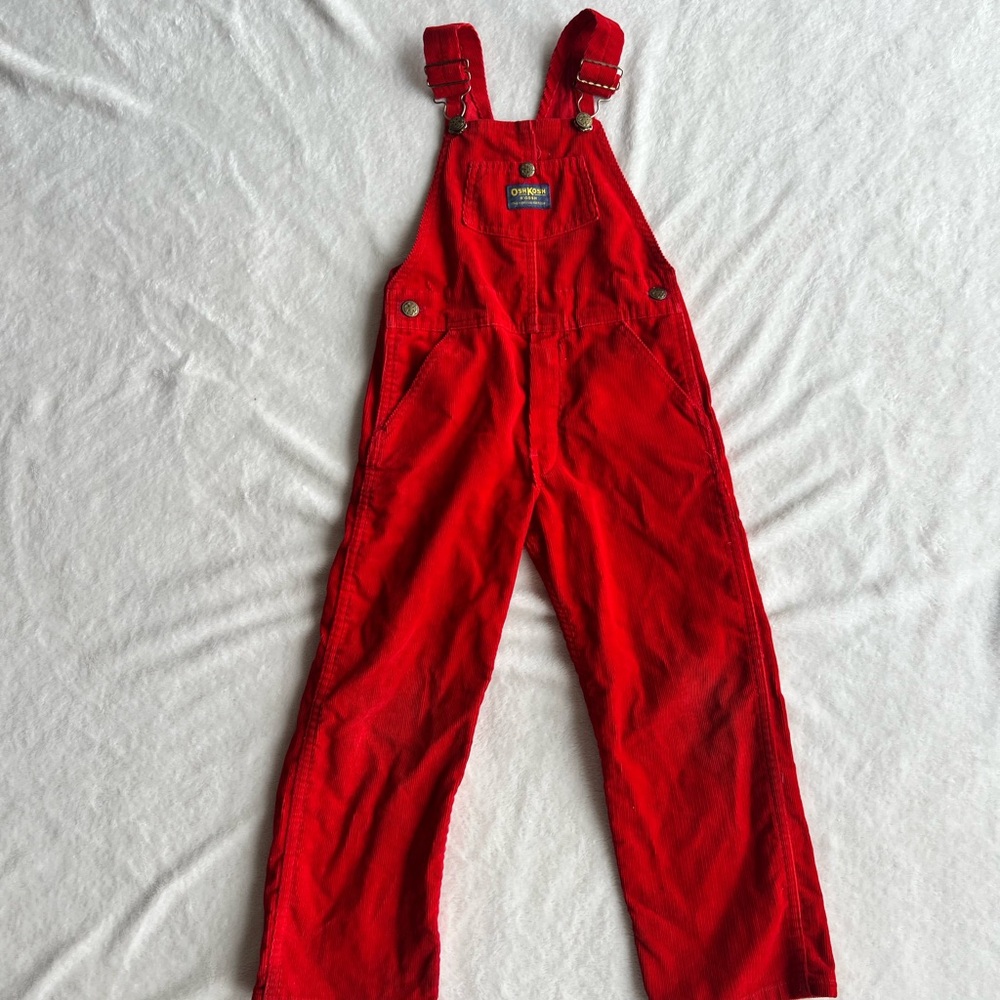 OshKosh B'gosh Red Overalls